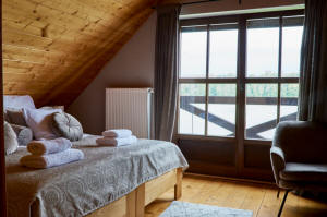 Villa järve ääres Mikołajki korterid järved Mazury puhkus Poolas