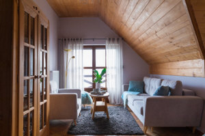 Villa järve ääres Mikołajki korterid järved Mazury puhkus Poolas