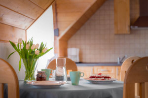 Villa järve ääres Mikołajki korterid järved Mazury puhkus Poolas